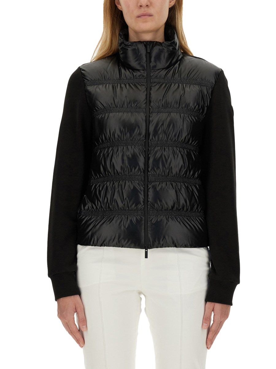 MONCLER CARDIGAN CON LOGO