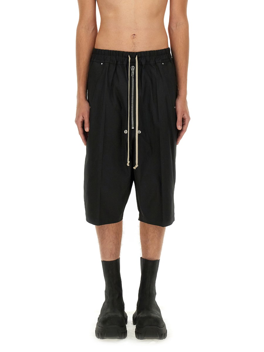 RICK OWENS BERMUDA BELA IN COTONE