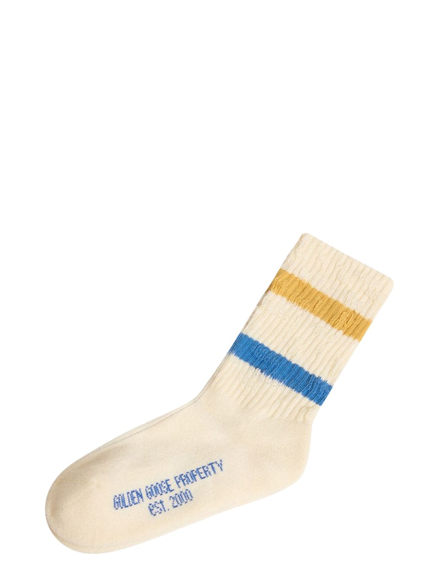 kids' socks high rib/ stripes/ distressed