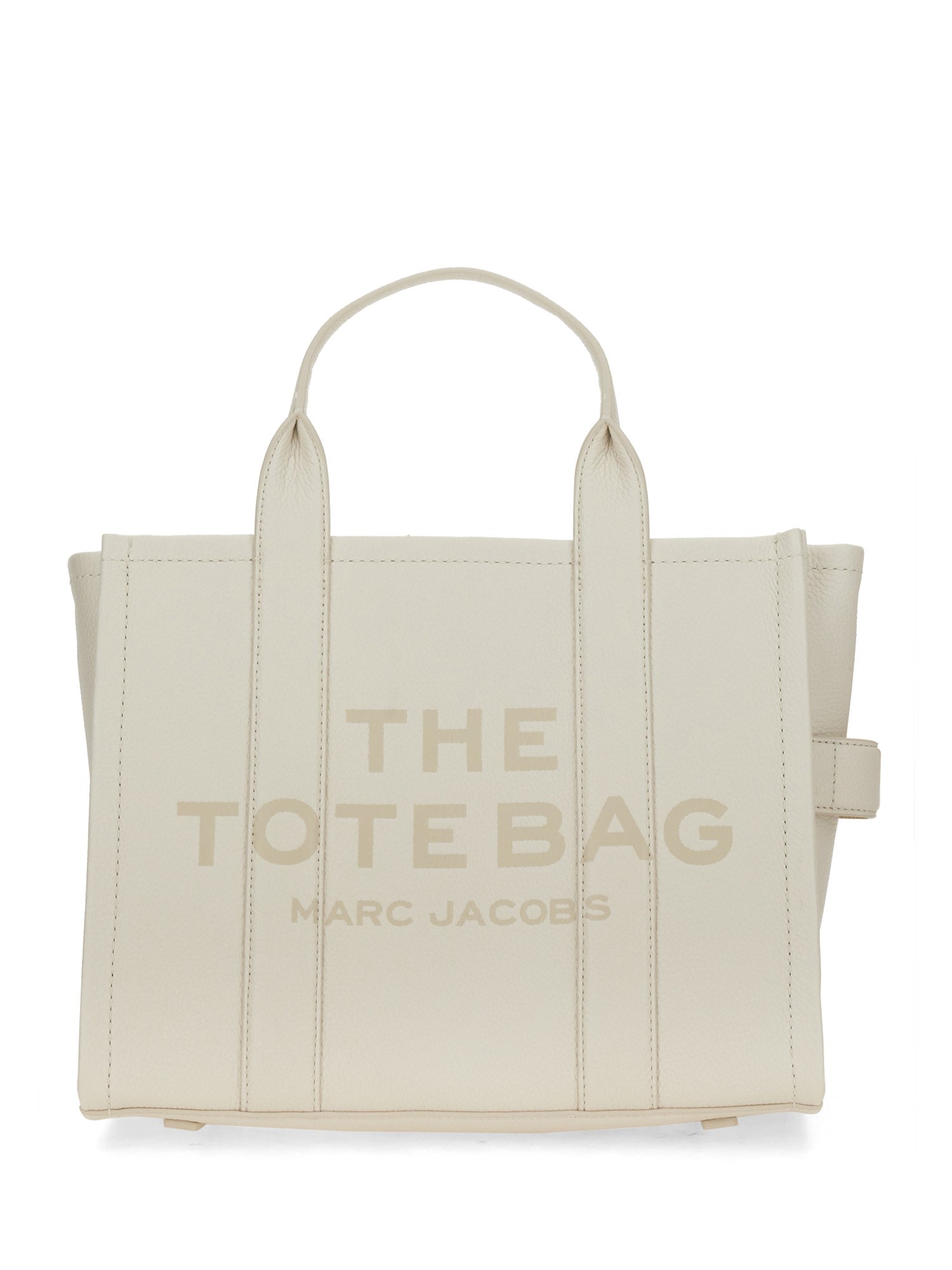 Shop Marc Jacobs The Tote Medium Bag In White