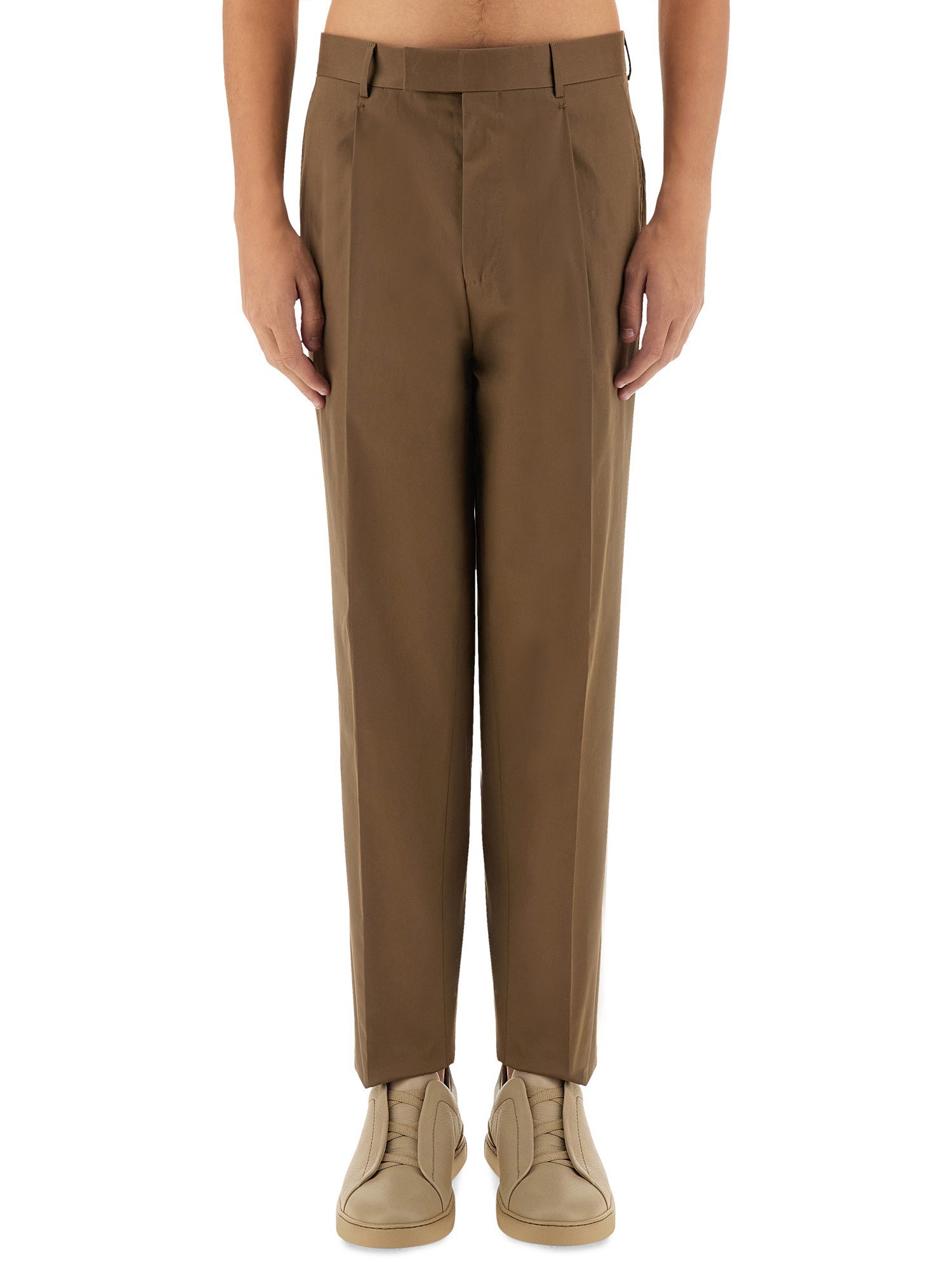 ZEGNA STRAIGHT LEG PANTS 