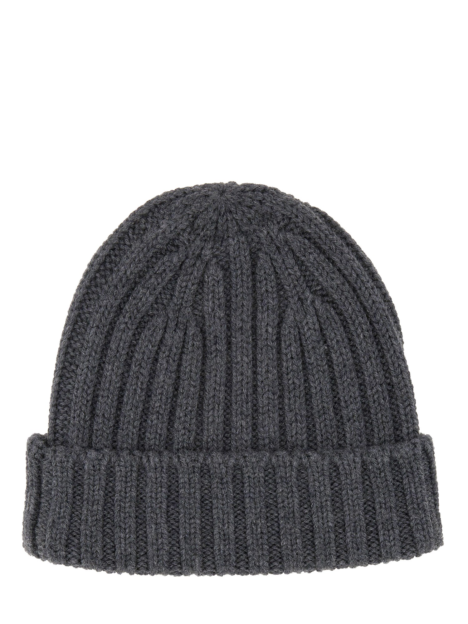 Shop Aspesi Beanie Hat In Grey