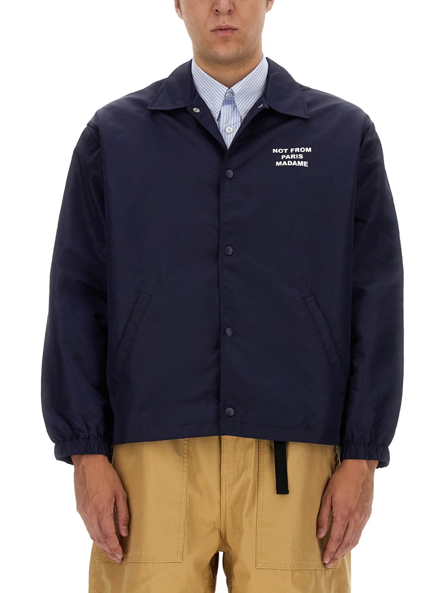 Drole de monsieur coach jacket hotsell