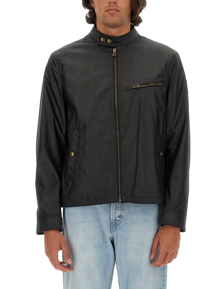 BELSTAFF GIACCA WALKHAM IN ECO PELLE