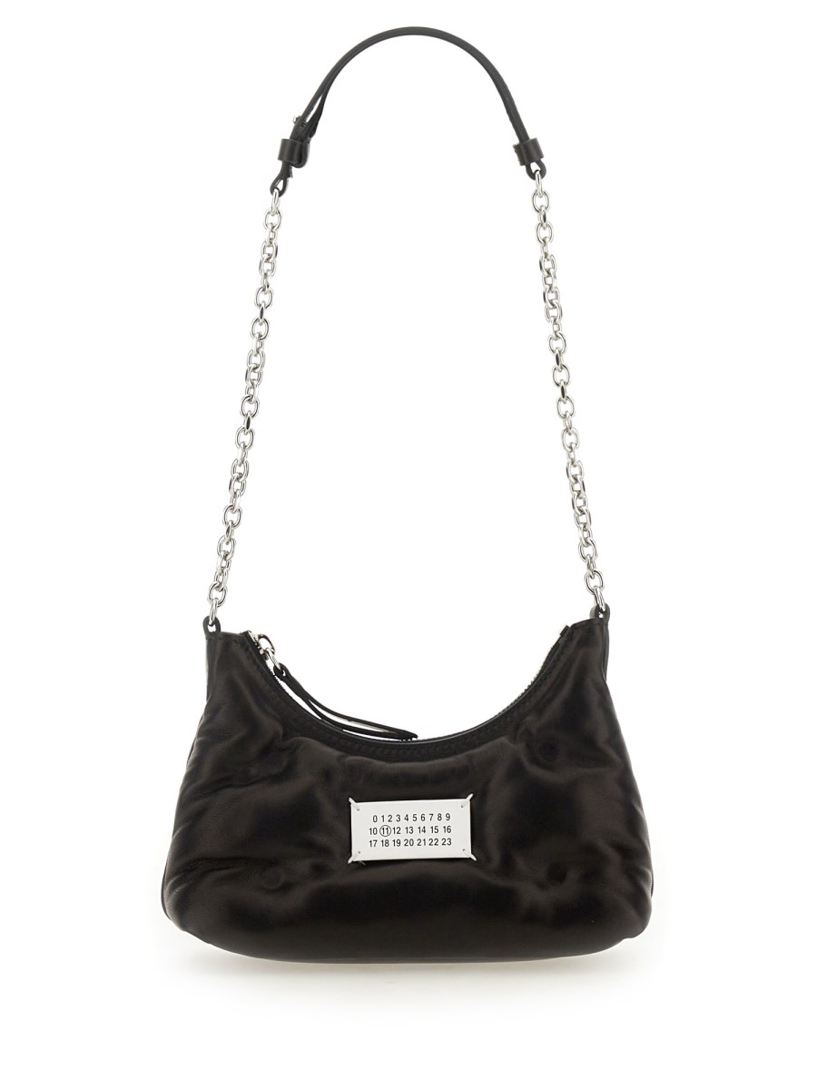 MAISON MARGIELA BORSA GLAM SLAM HOBO MICRO IN PELLE