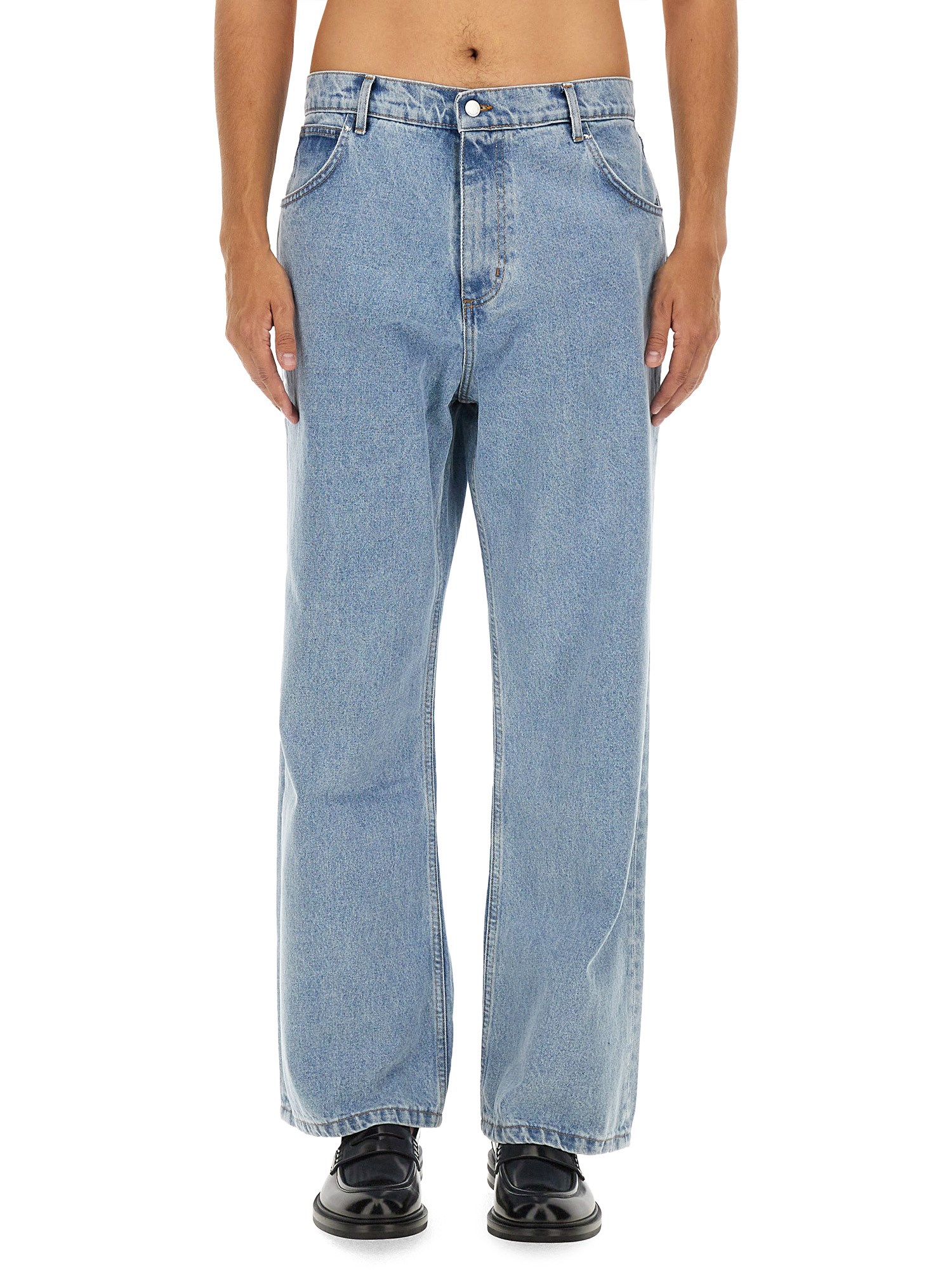 Shop 3paradis Jeans In Denim In Blue