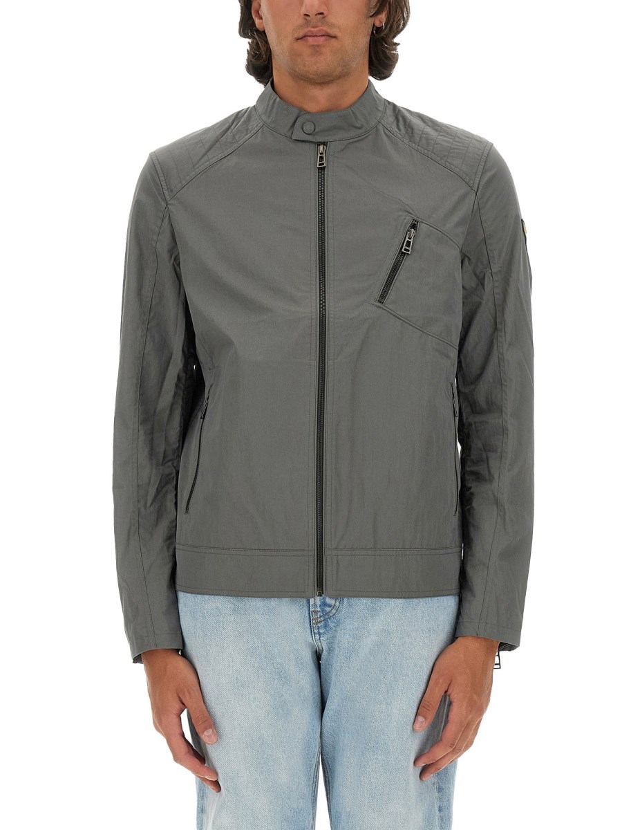 BELSTAFF GIACCA V RACER IN NYLON