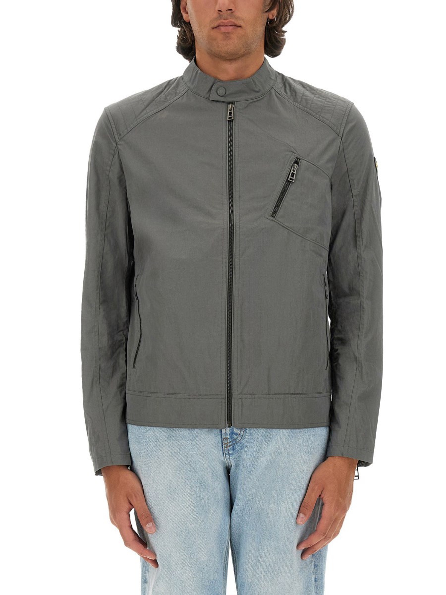 BELSTAFF GIACCA V RACER IN NYLON