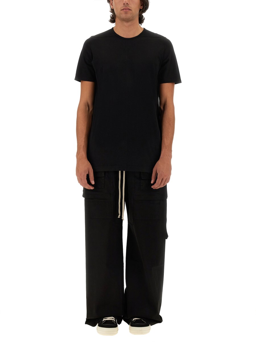 RICK OWENS DRKSHDW T-SHIRT LEVEL T IN JERSEY DI COTONE