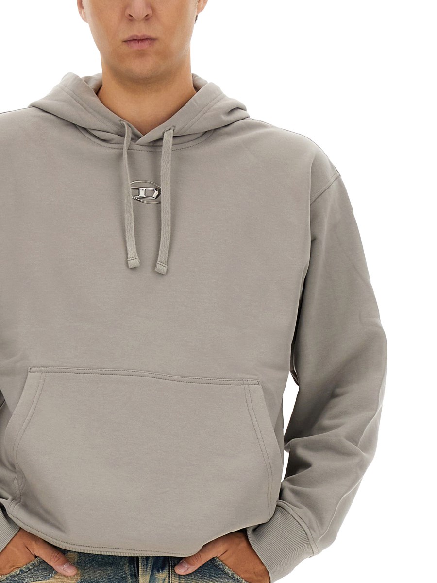【関税&送料込】Diesel S-Macs Cotton Sweatshirt DIESEL - COTTON 
