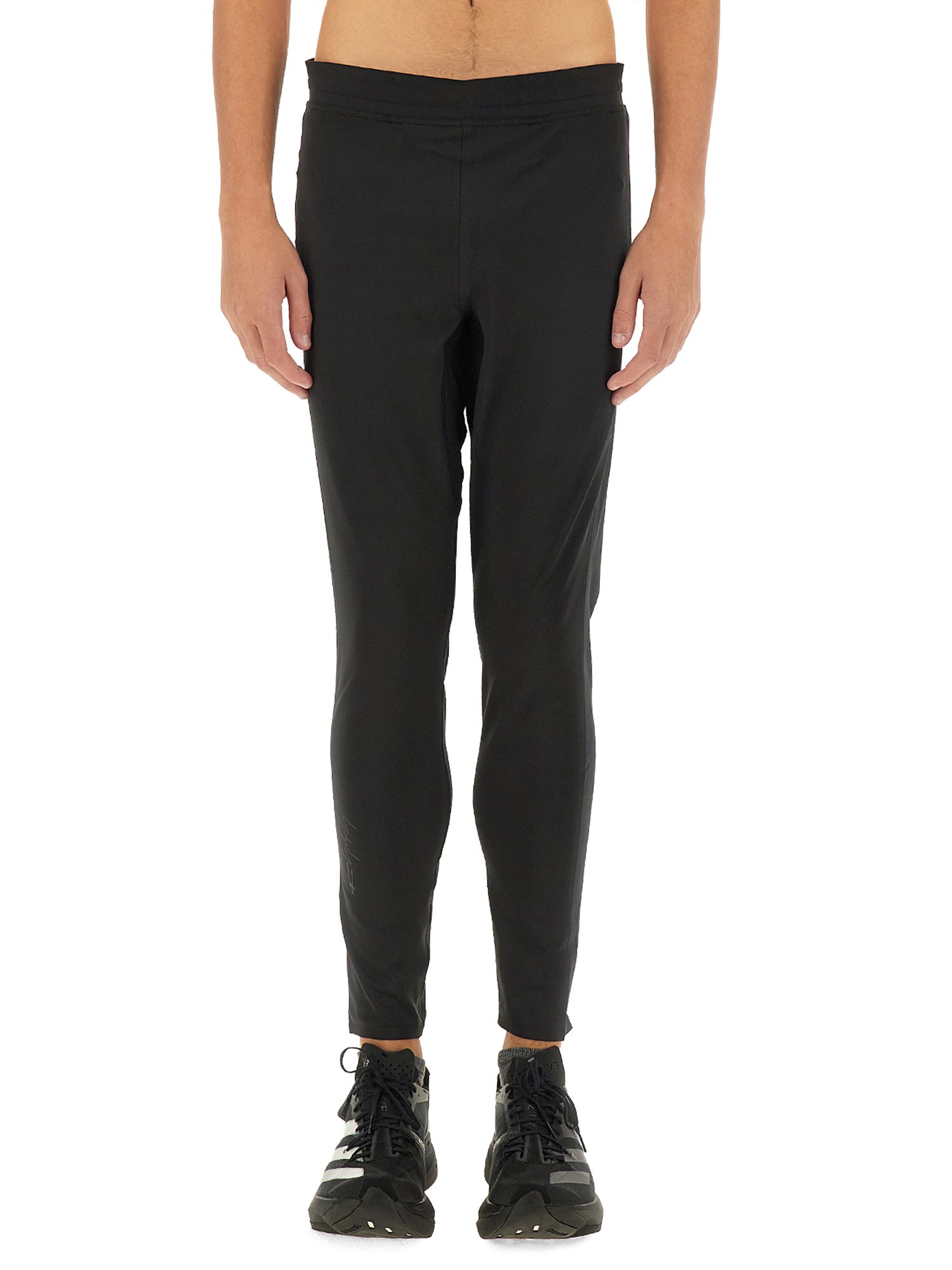 Y-3 Leggings With Logo In Black