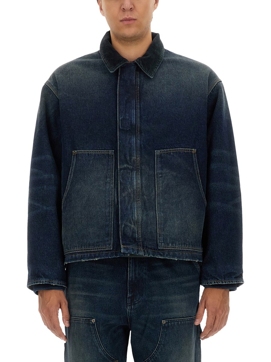 AMISH GIACCA AMISH X DAN SABLON OFFICER IN DENIM