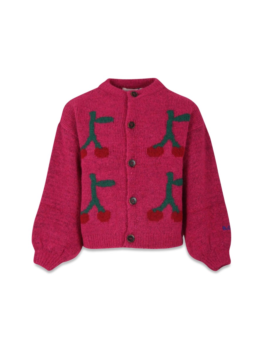 bobo cherry intarsia cardigan