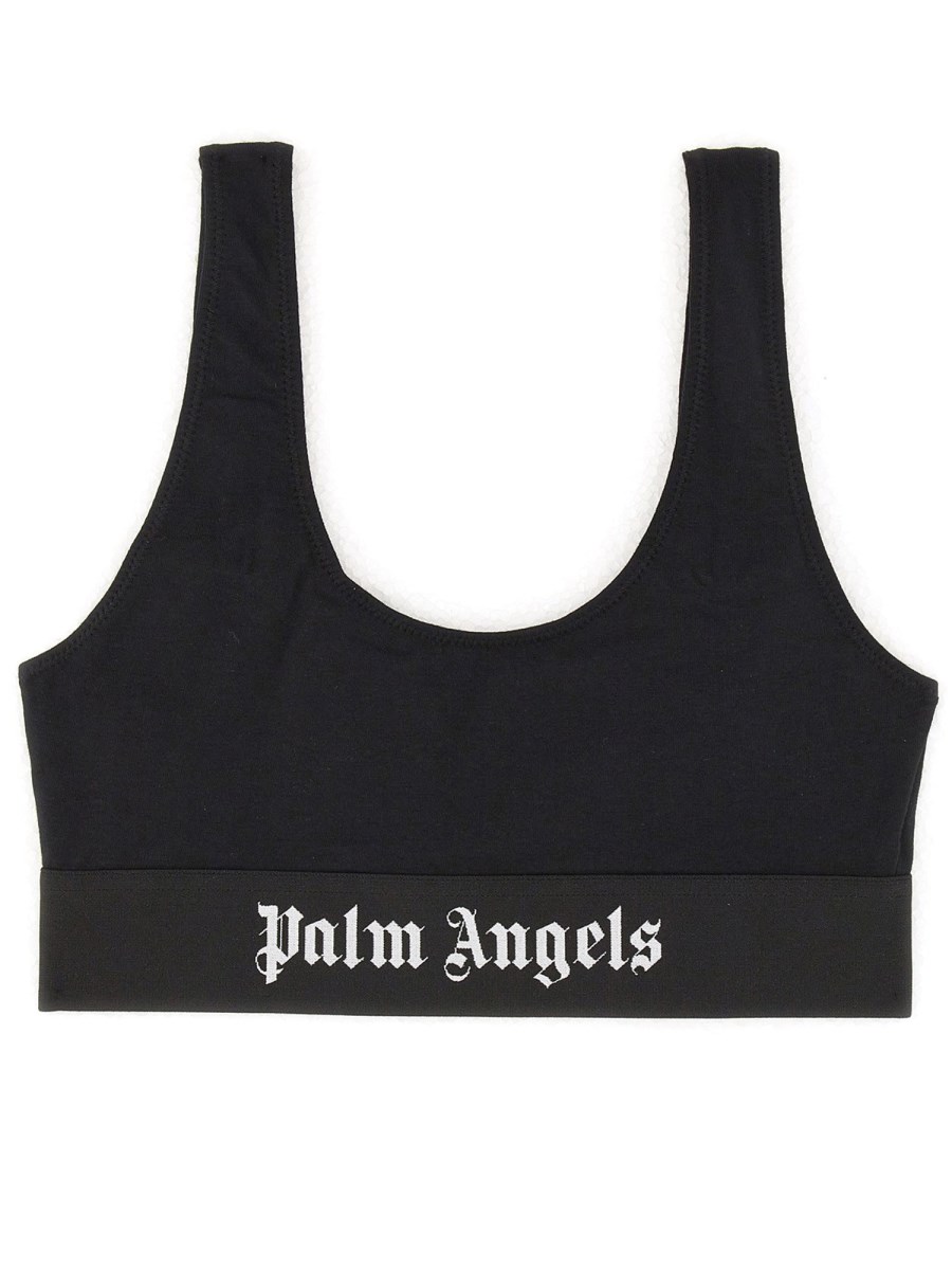 PALM ANGELS BRALETTE CON LOGO