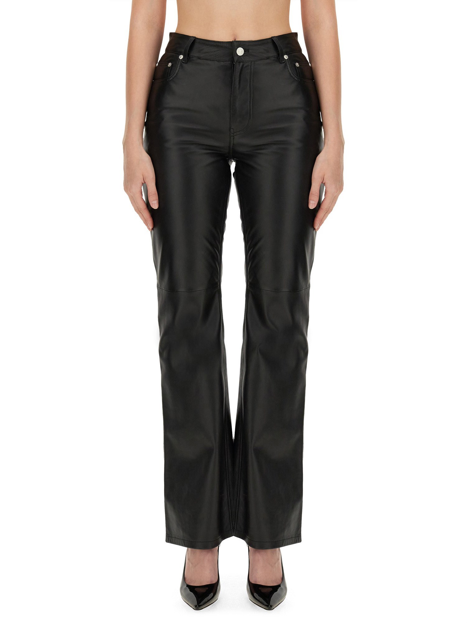 moschino jeans flared pants