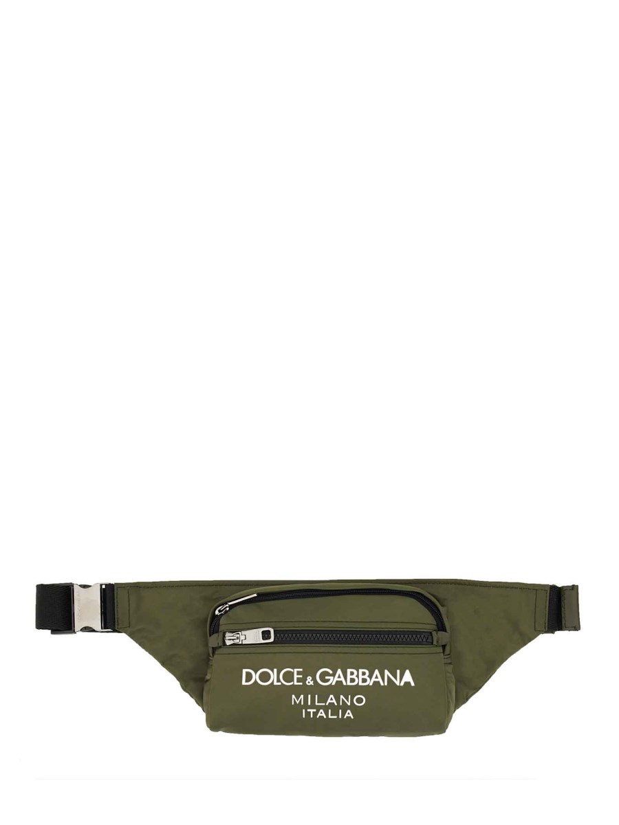 DOLCE & GABBANA MARSUPIO SMALL IN TESSUTO