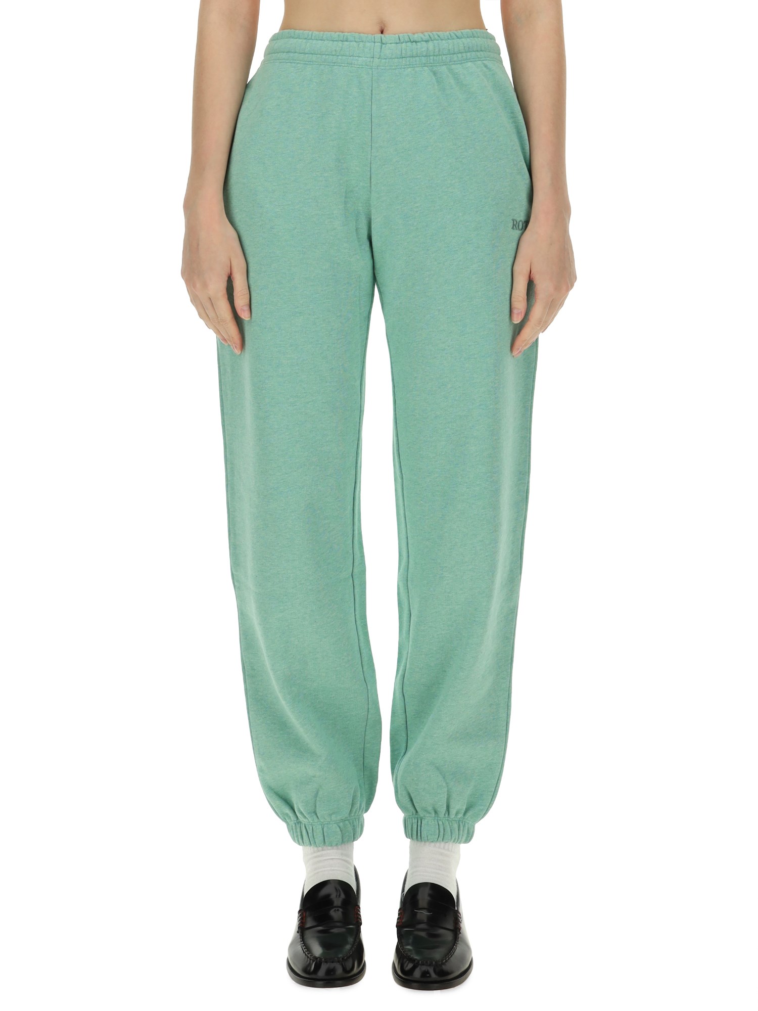 Shop Rotate Birger Christensen Jogging Pants In Green