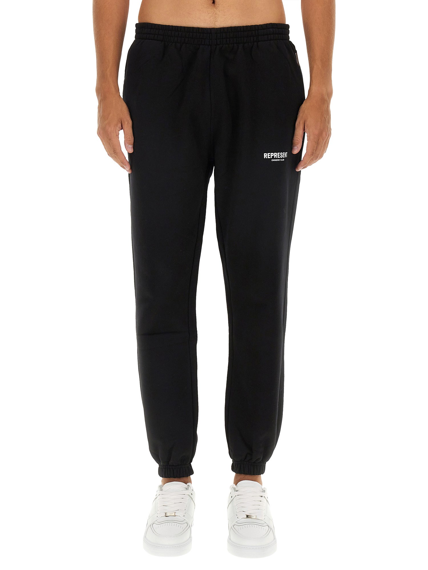 Shop Represent Jogging Pants In Black