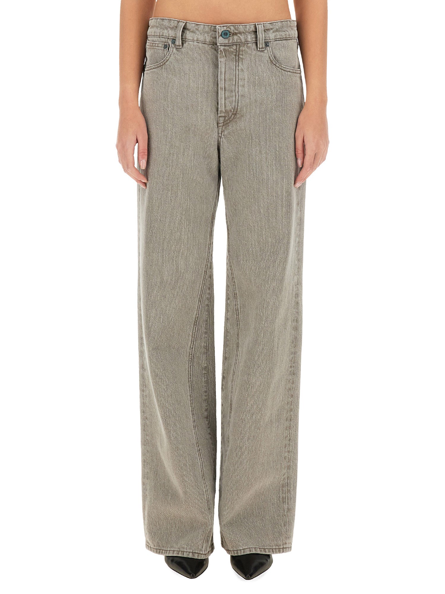 Our Legacy Women Treble Cut Jeans In White