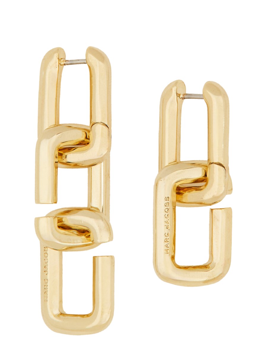 MARC JACOBS ORECCHINI THE J MARC CHAIN LINK