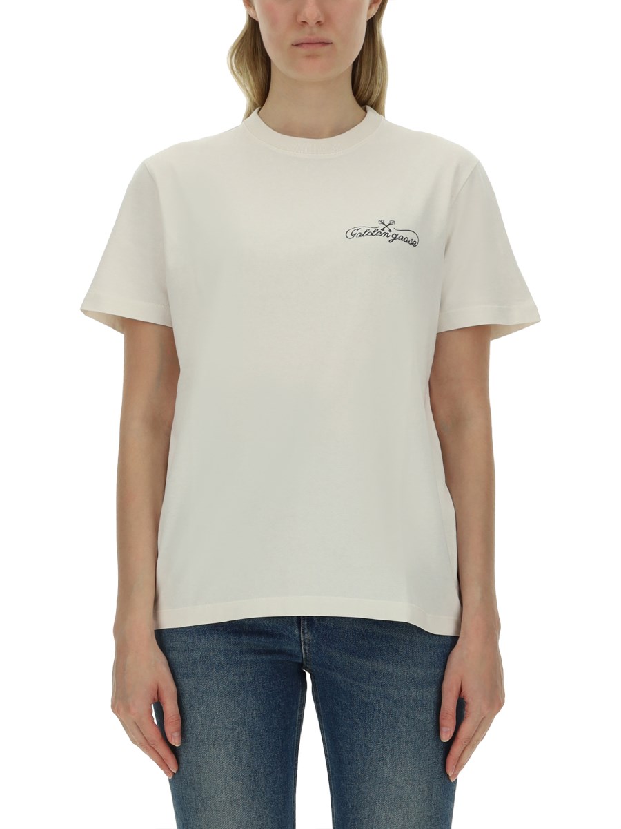 GOLDEN GOOSE T-SHIRT CON LOGO