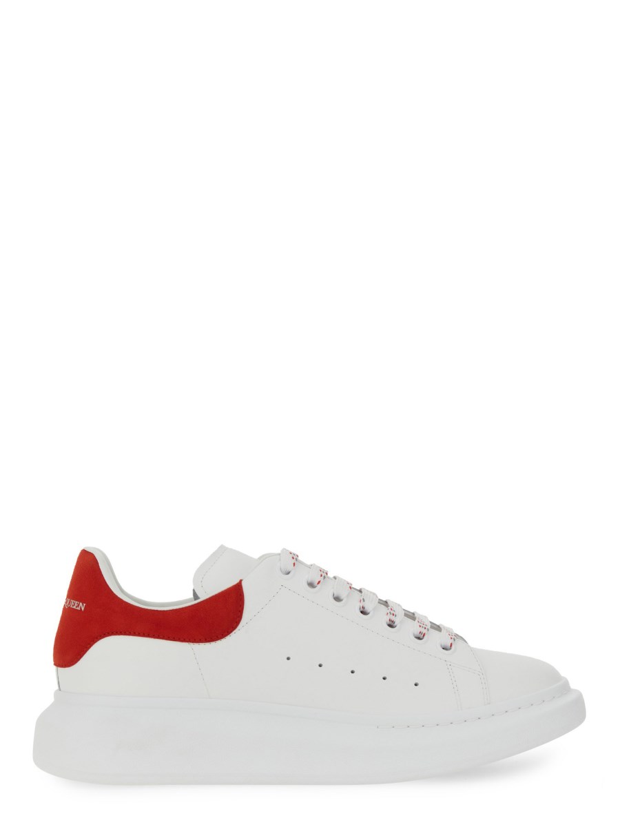 ALEXANDER McQUEEN SNEAKER OVERSIZE IN PELLE