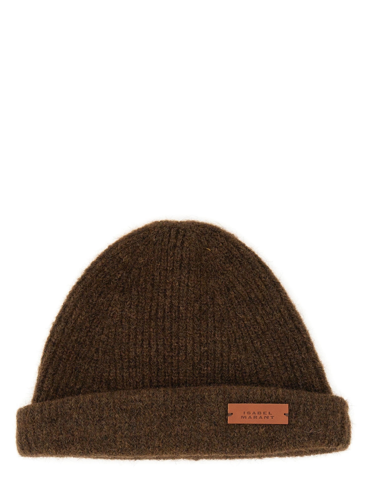 Shop Isabel Marant Beanie Hat "parnos" In Bronze