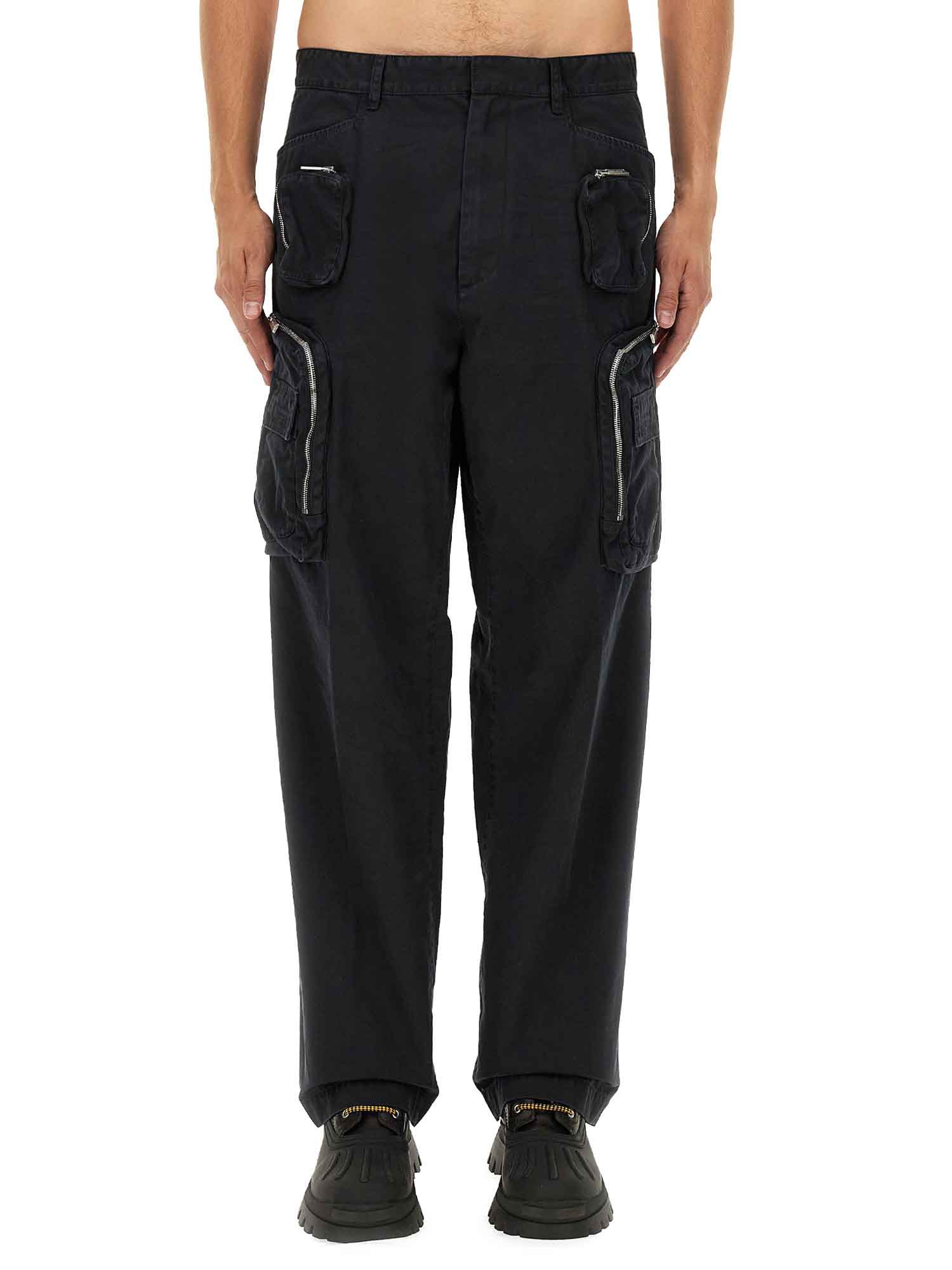 Dsquared2 Cotton Pants In Black