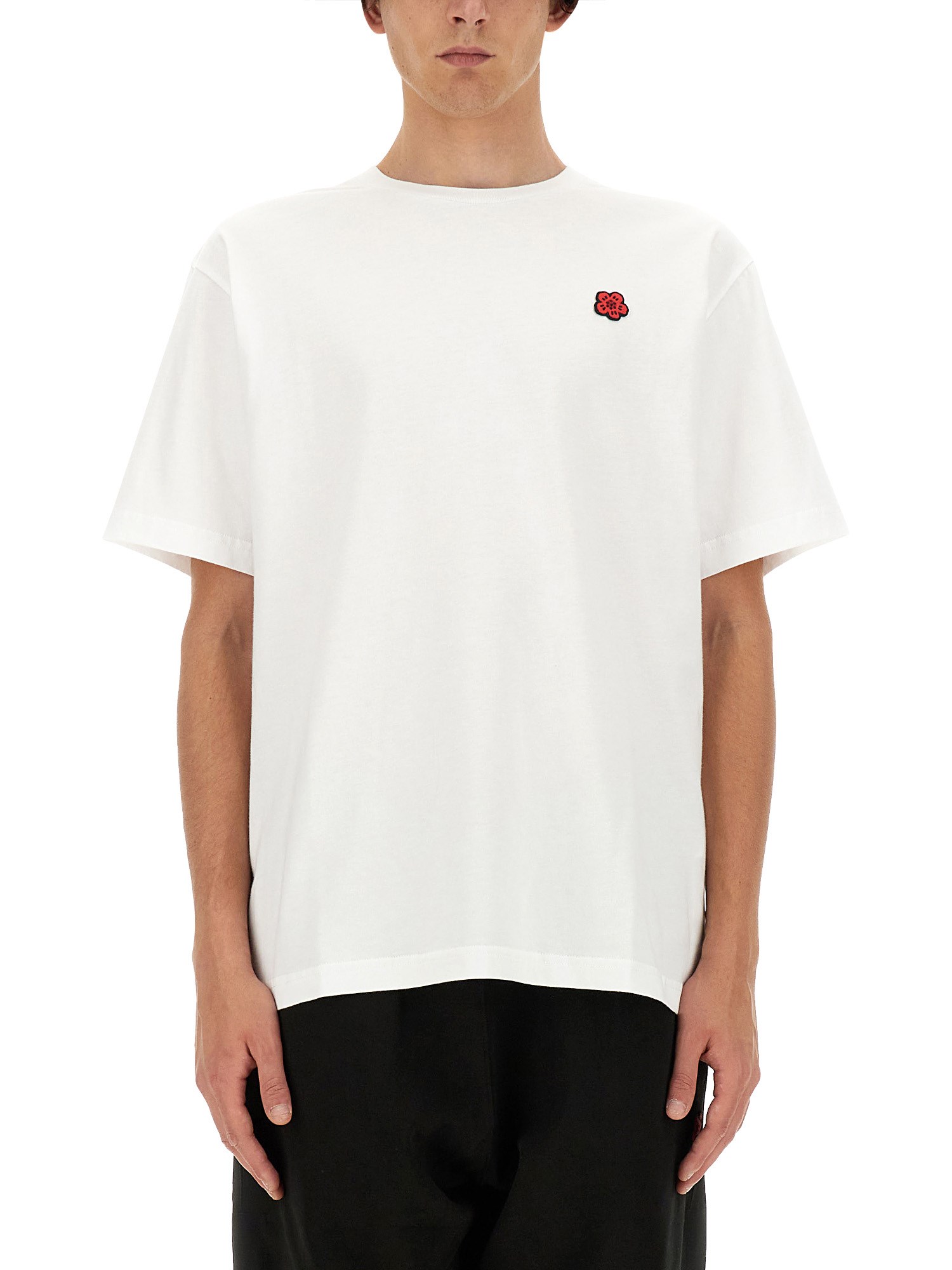 Kenzo Boke Flower T-shirt In White
