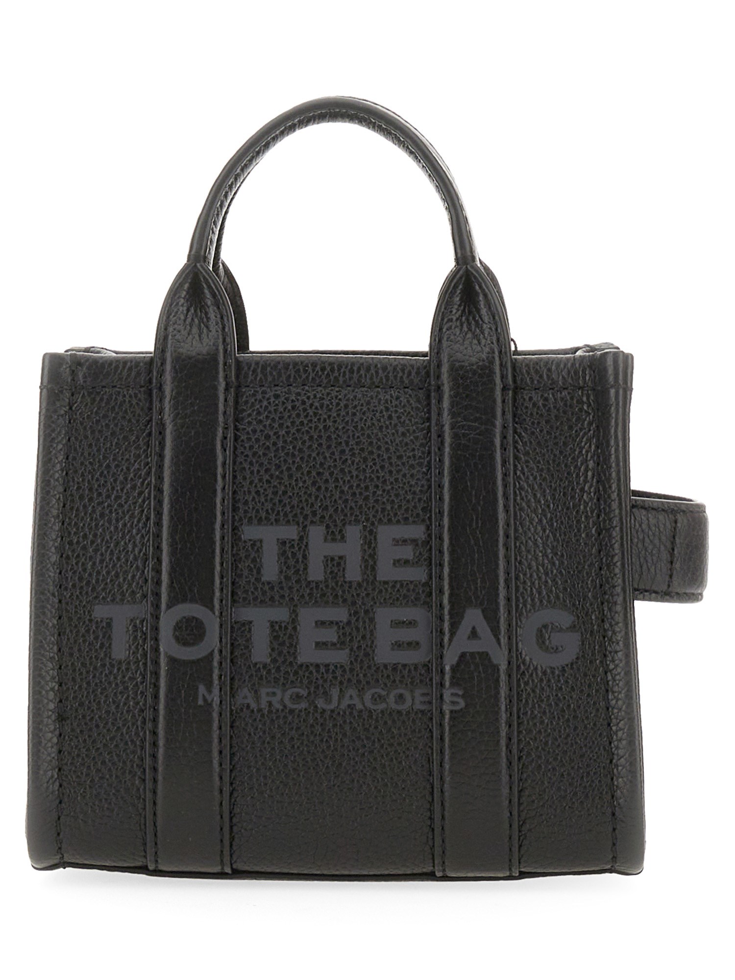 Shop Marc Jacobs "the Tote" Crossbody Bag In Black