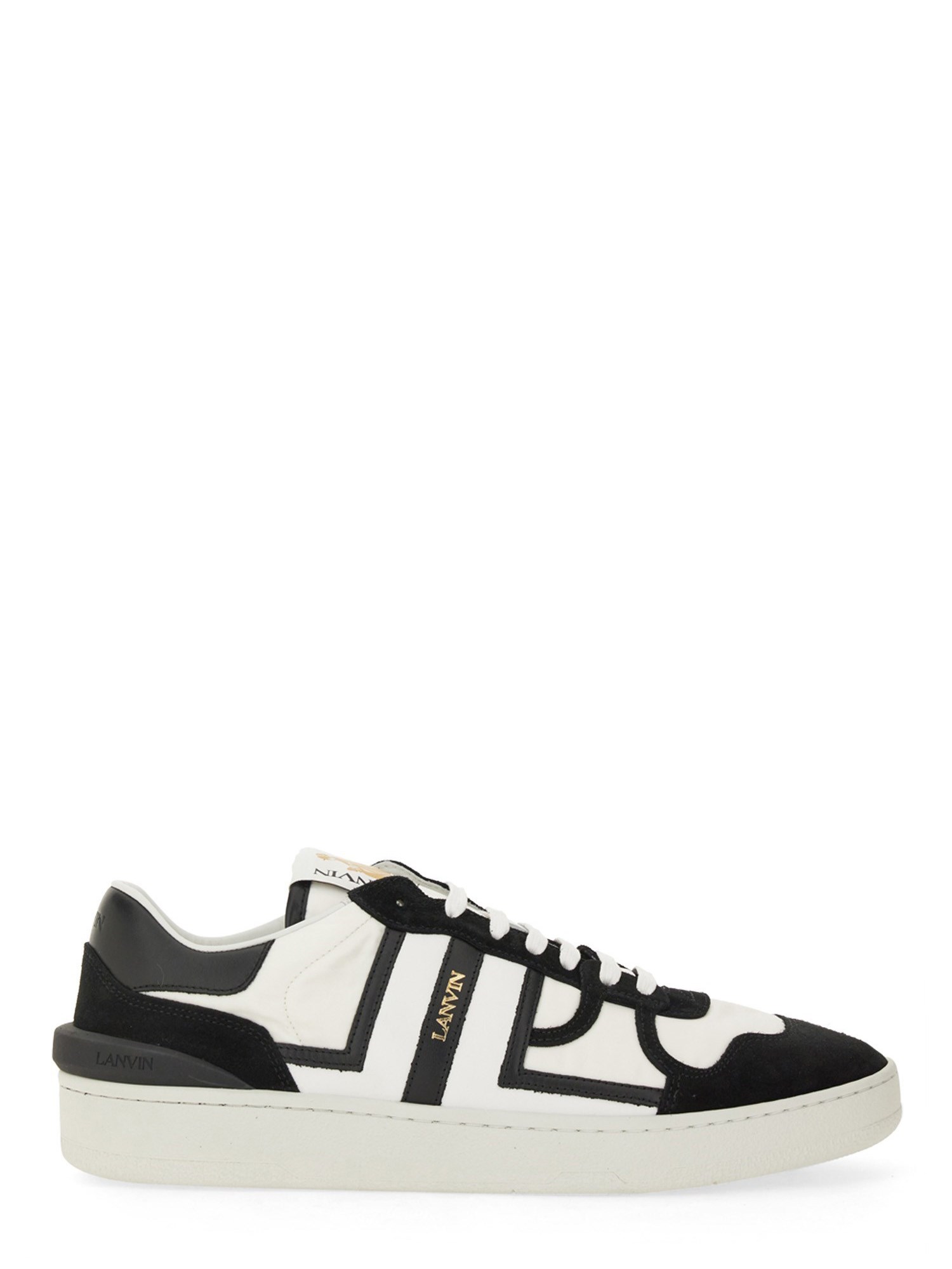 Shop Lanvin Sneaker "clay" In White