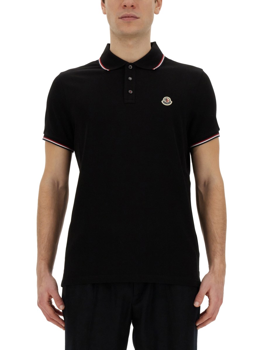 MONCLER POLO CON LOGO