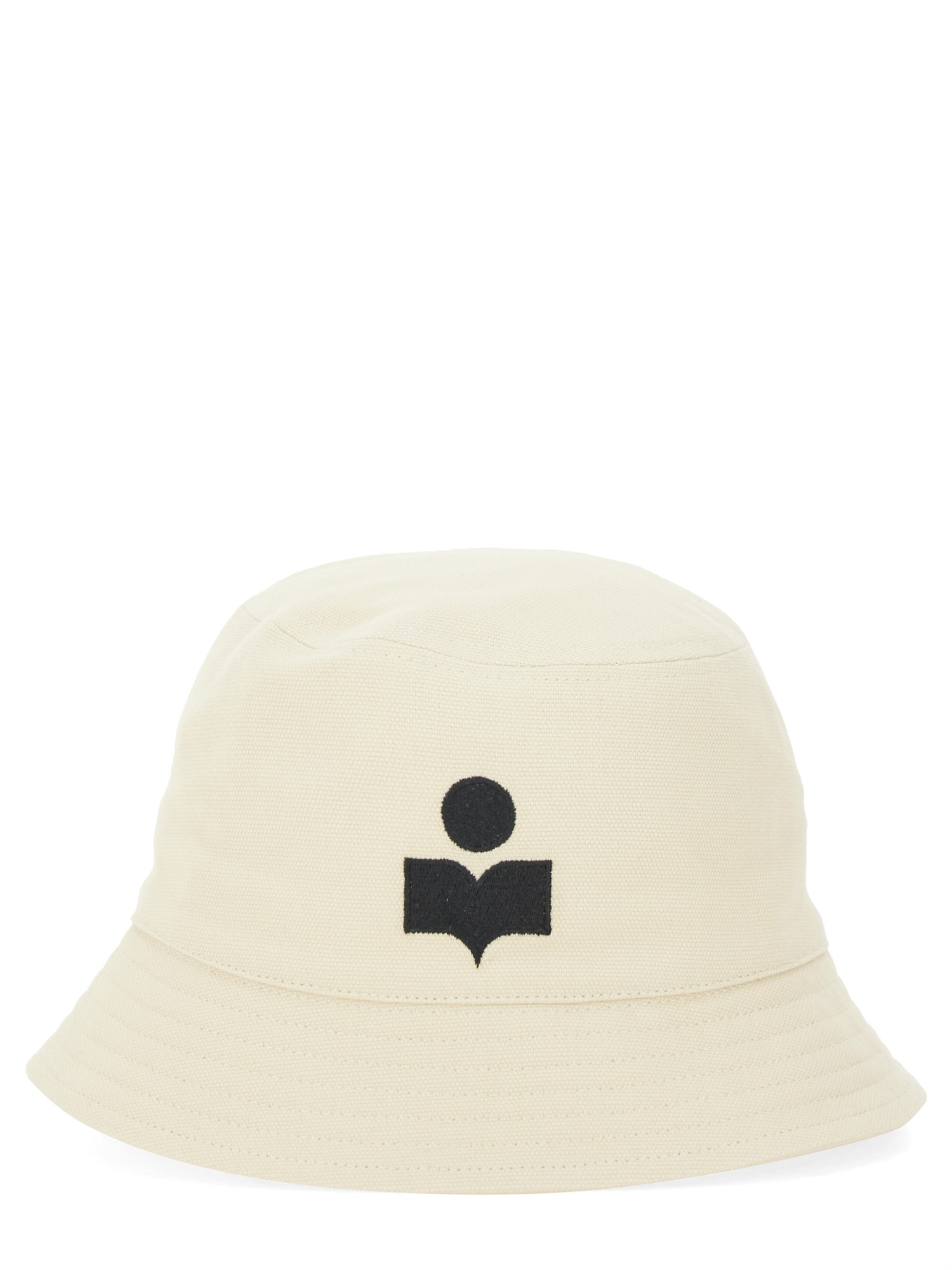 Shop Marant Bucket Hat "haley" In Beige