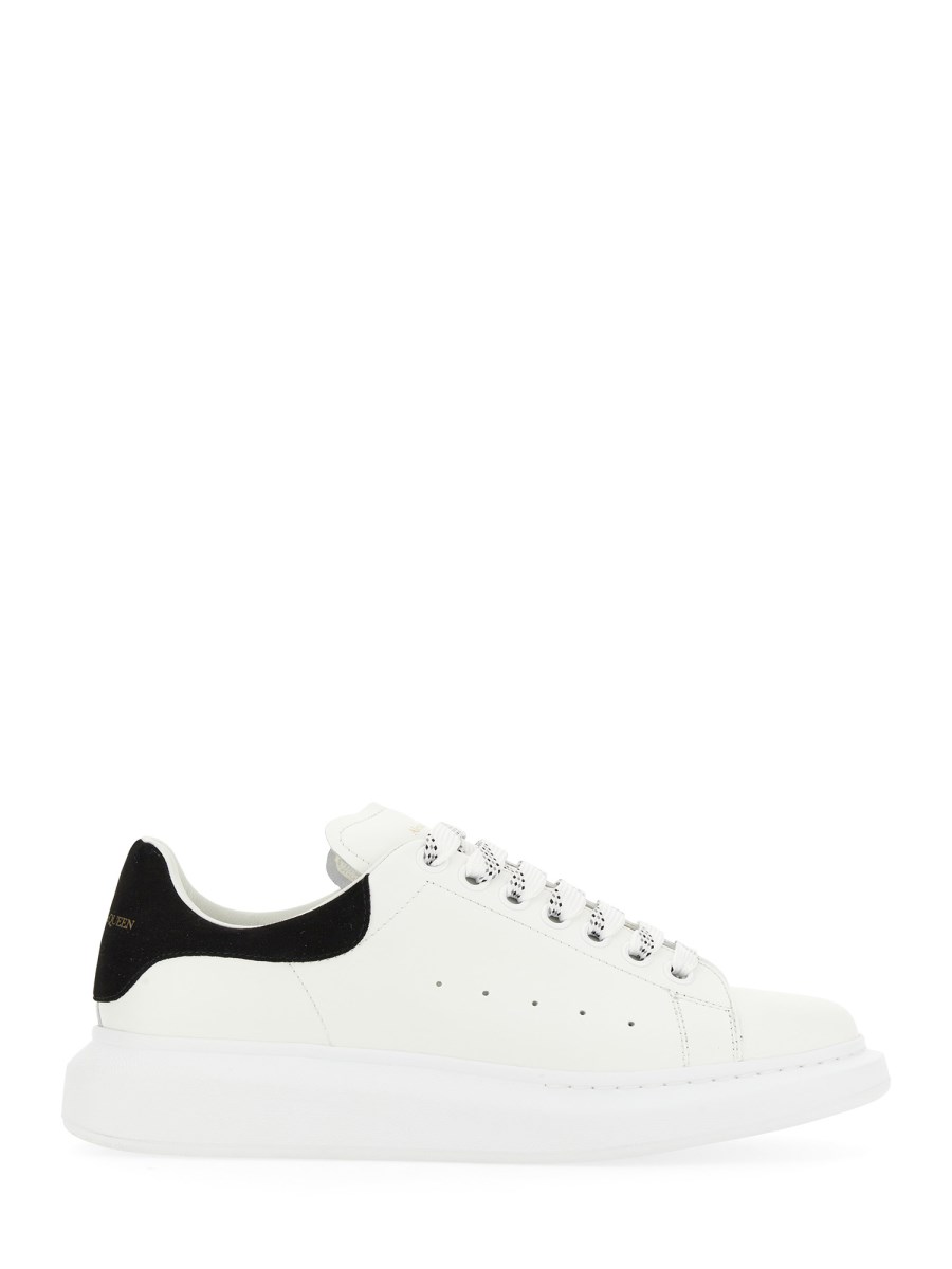 ALEXANDER McQUEEN SNEAKER OVERSIZE IN PELLE