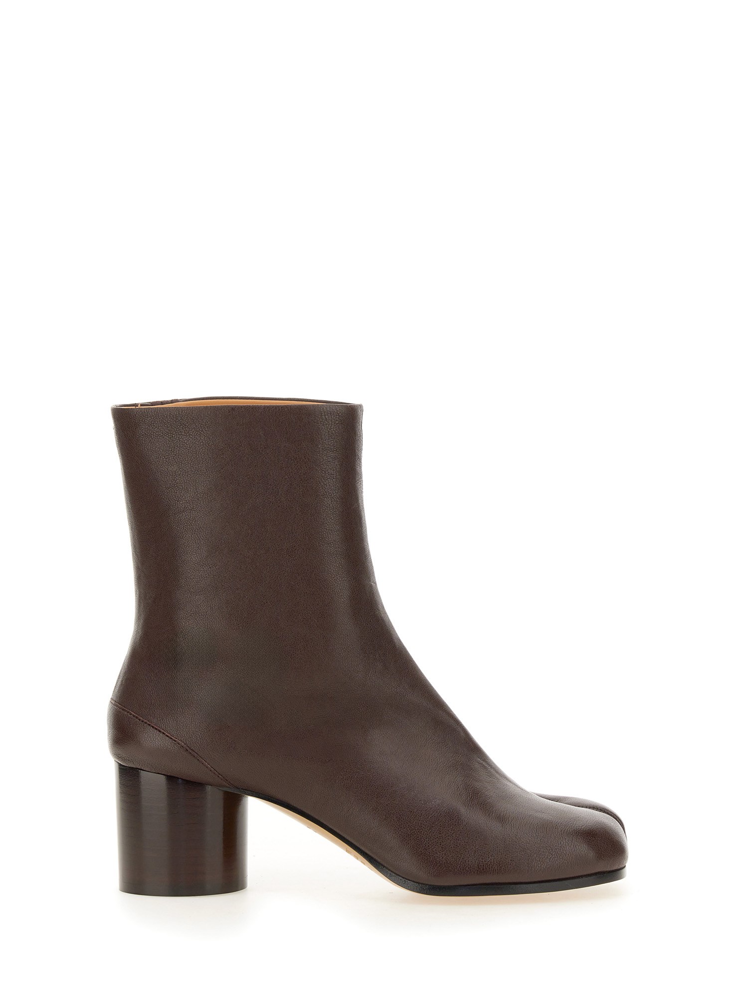 Shop Maison Margiela Tabi Boot In Brown