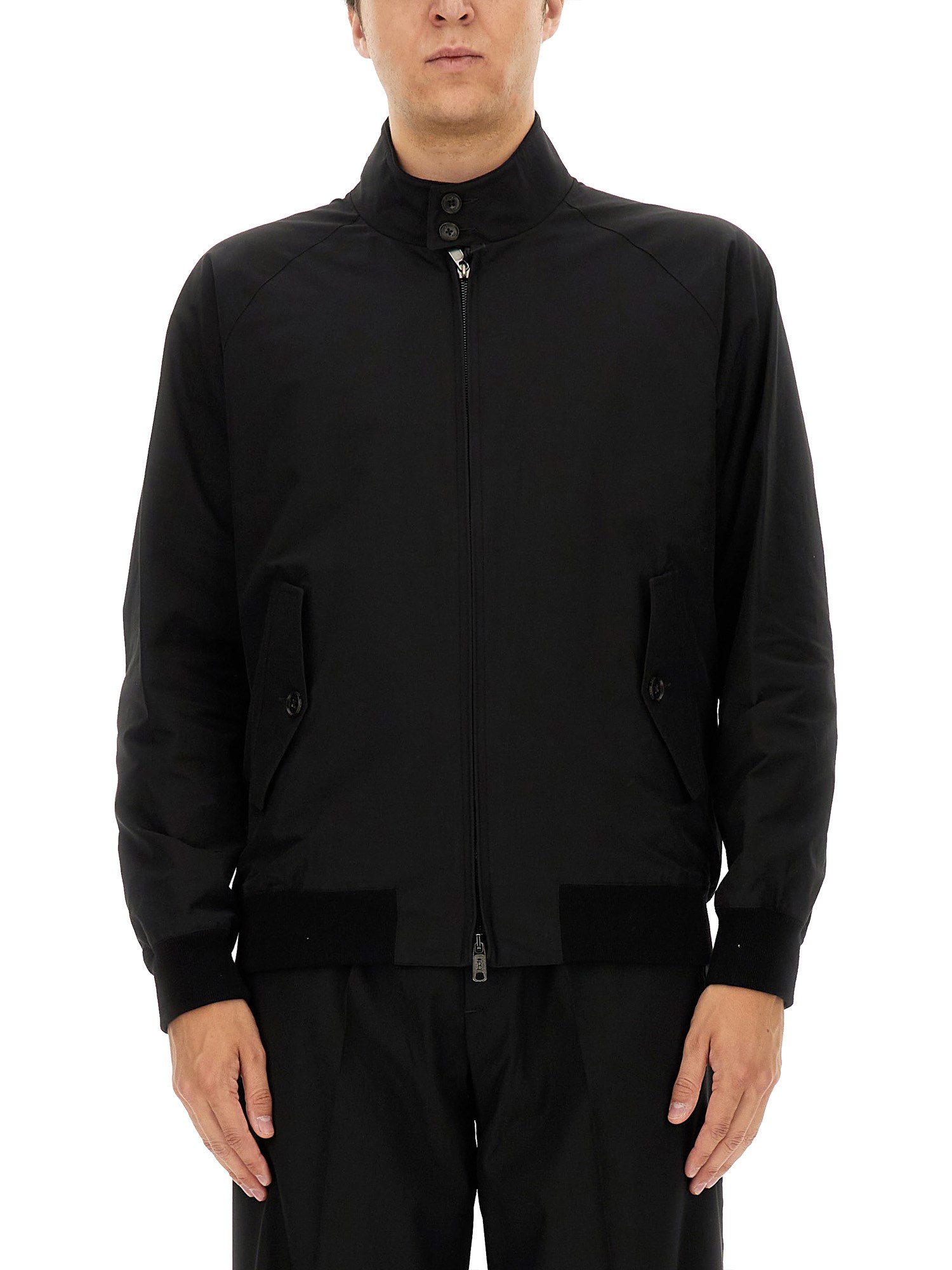 Shop Baracuta "g9 Harrington" Jacket In Black