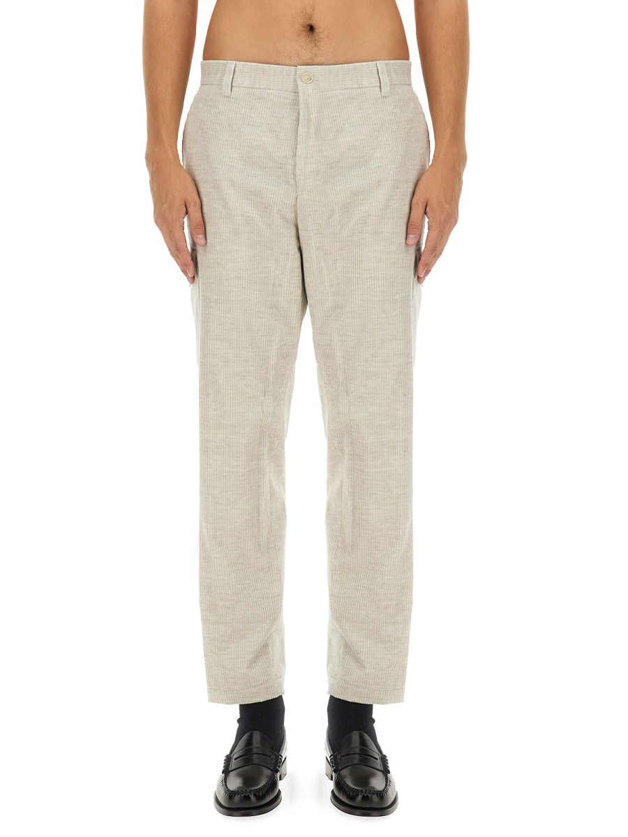 BOSS CAMEL PANTALONE STRAIGHT LEG