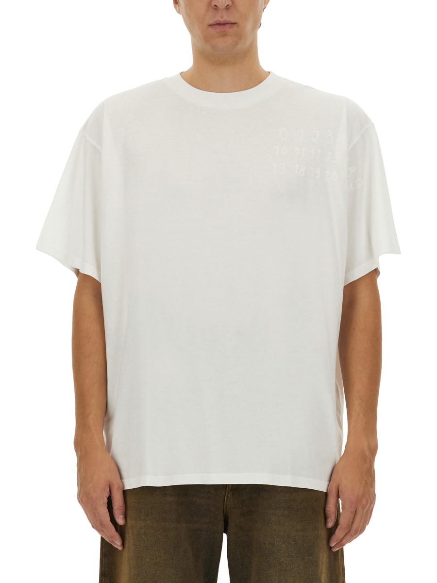 MM6 MAISON MARGIELA T-SHIRT CON STAMPA