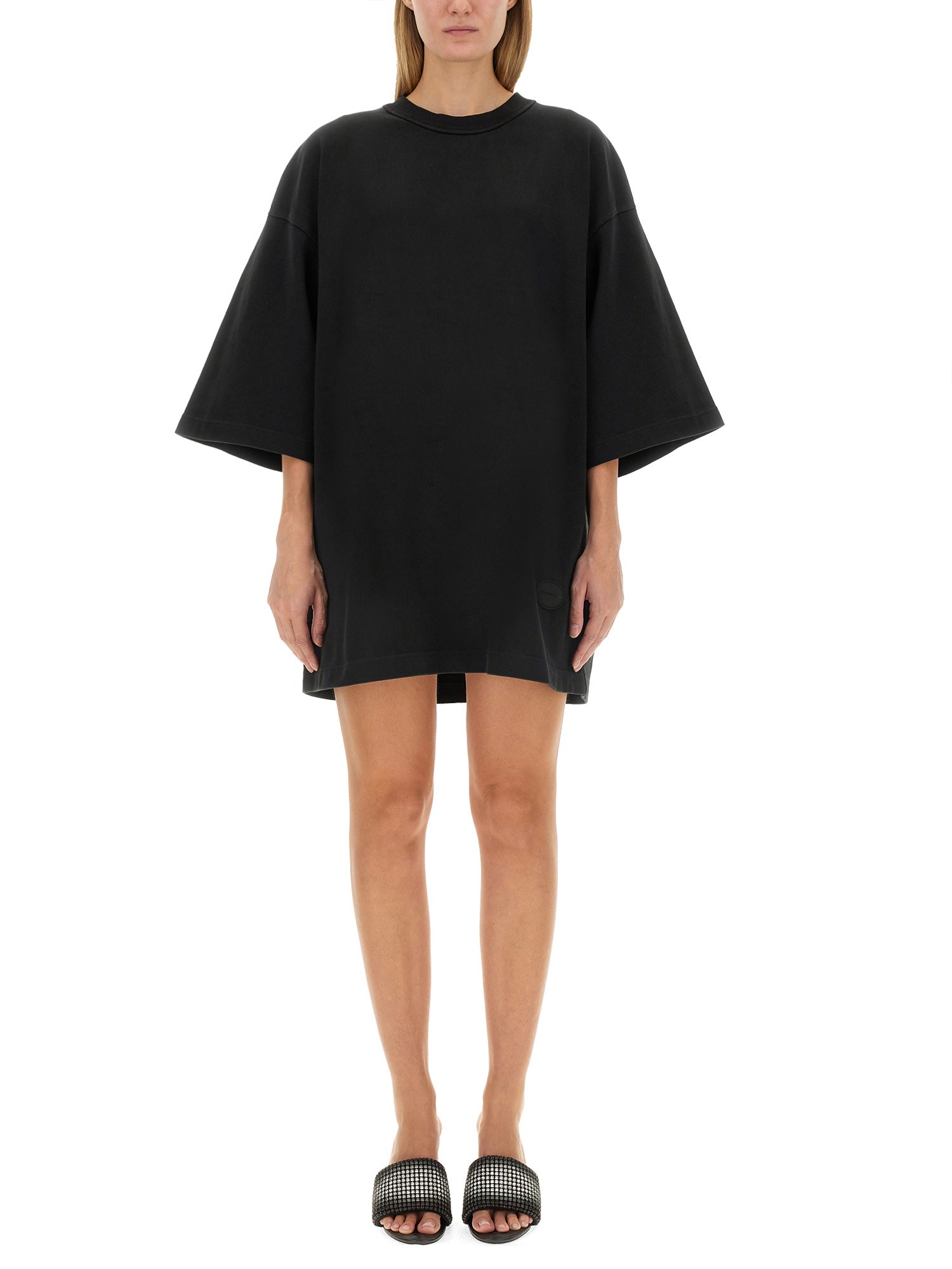 Shop Alexander Wang T Alexanderwang. T Oversize Fit T-shirt In Black