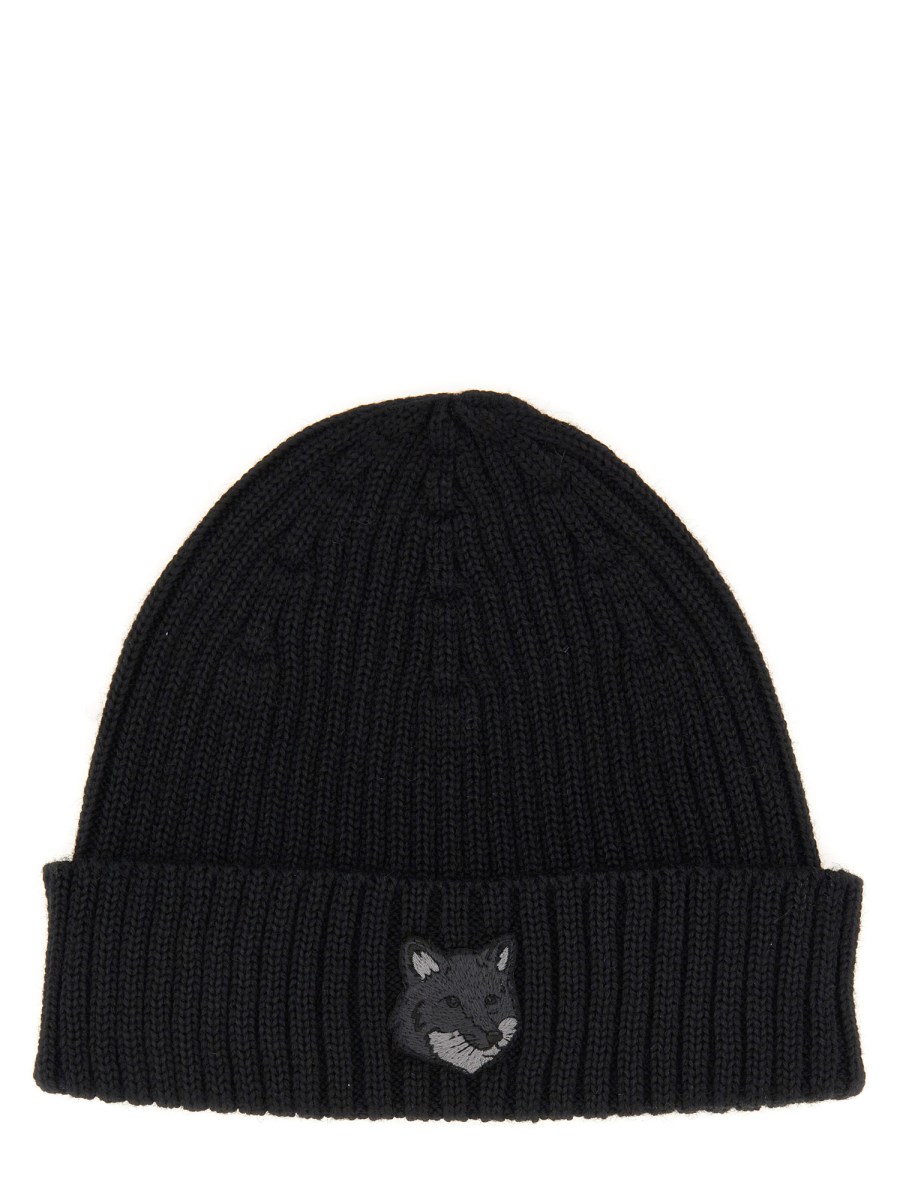 CAPPELLO BEANIE CON FOX HEAD