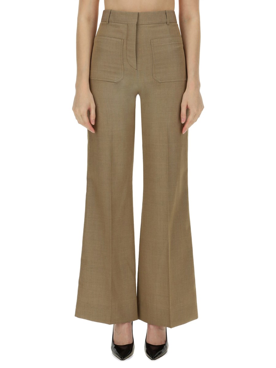 VICTORIA BECKHAM PANTALONE ALINA IN LANA