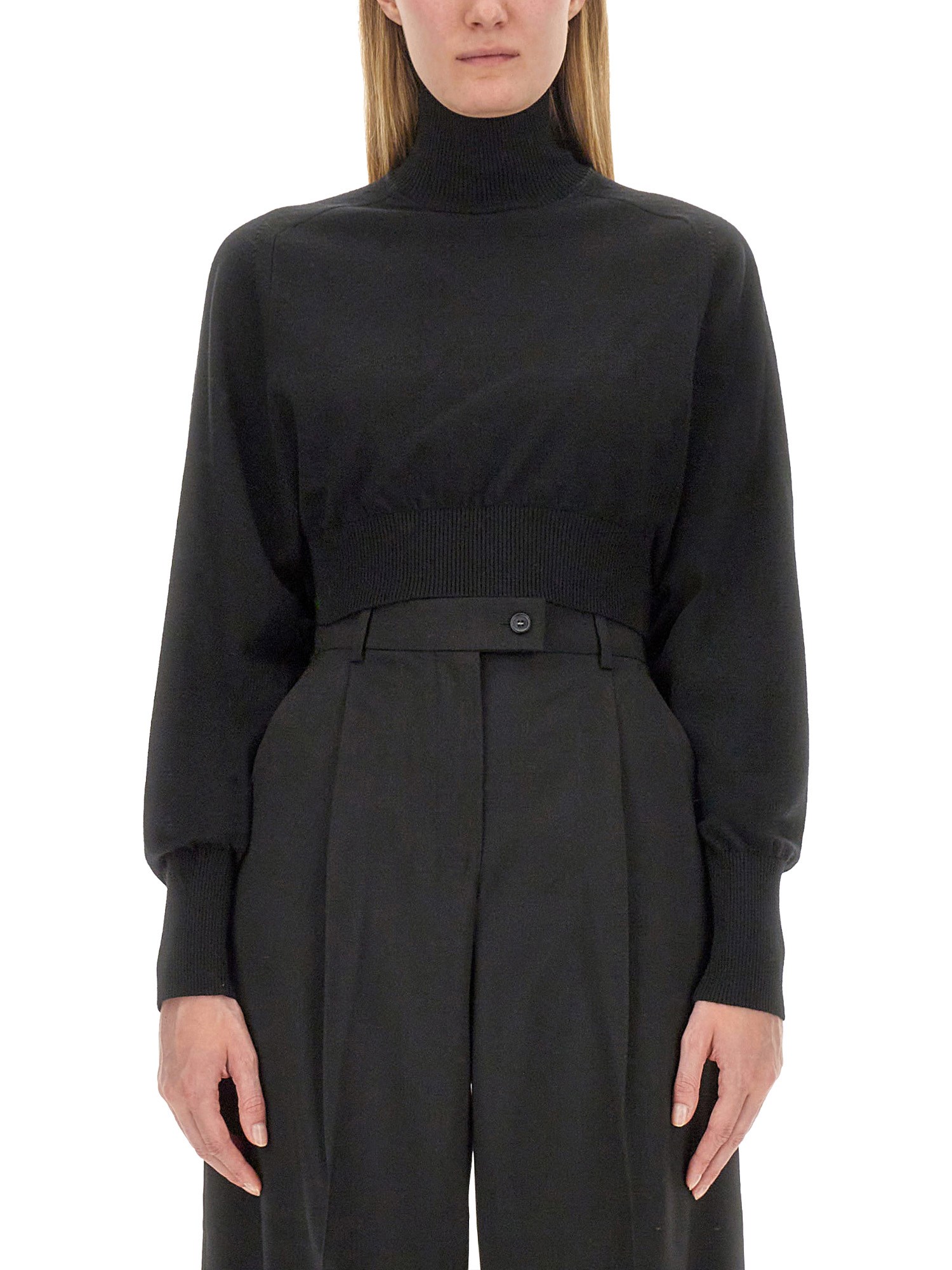 Sportmax Howl Shirt In Black