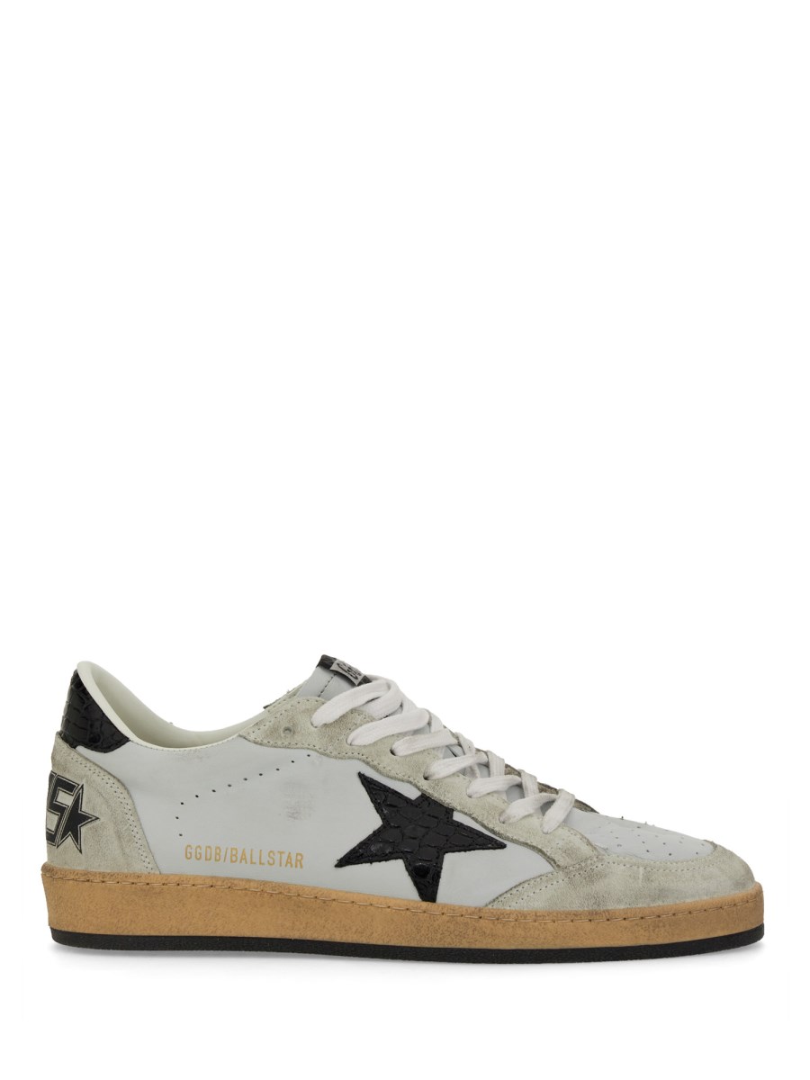 GOLDEN GOOSE SNEAKER BALL STAR IN PELLE