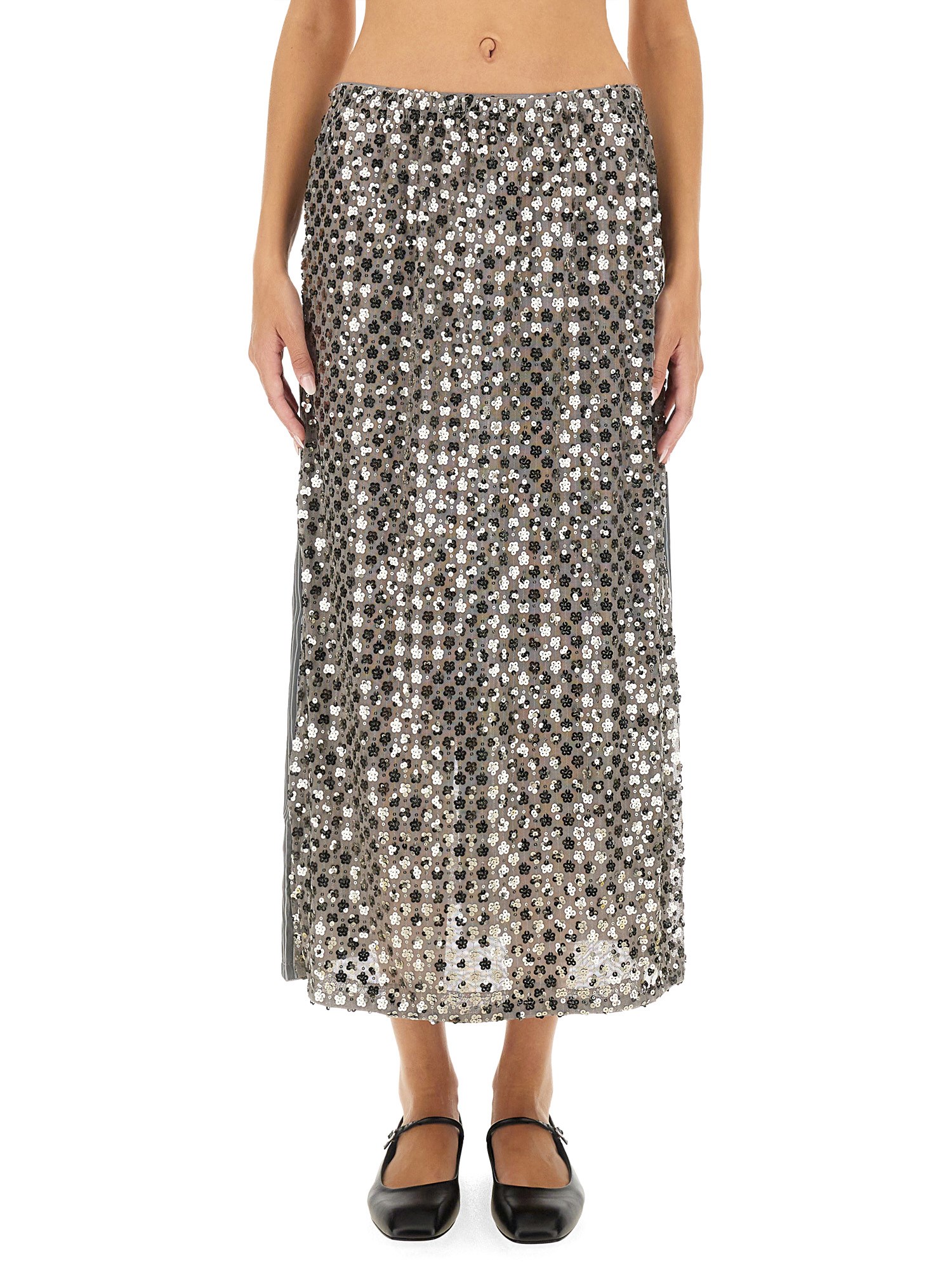 Baum Und Pferdgarten Skirt  Woman Color Silver In Silver