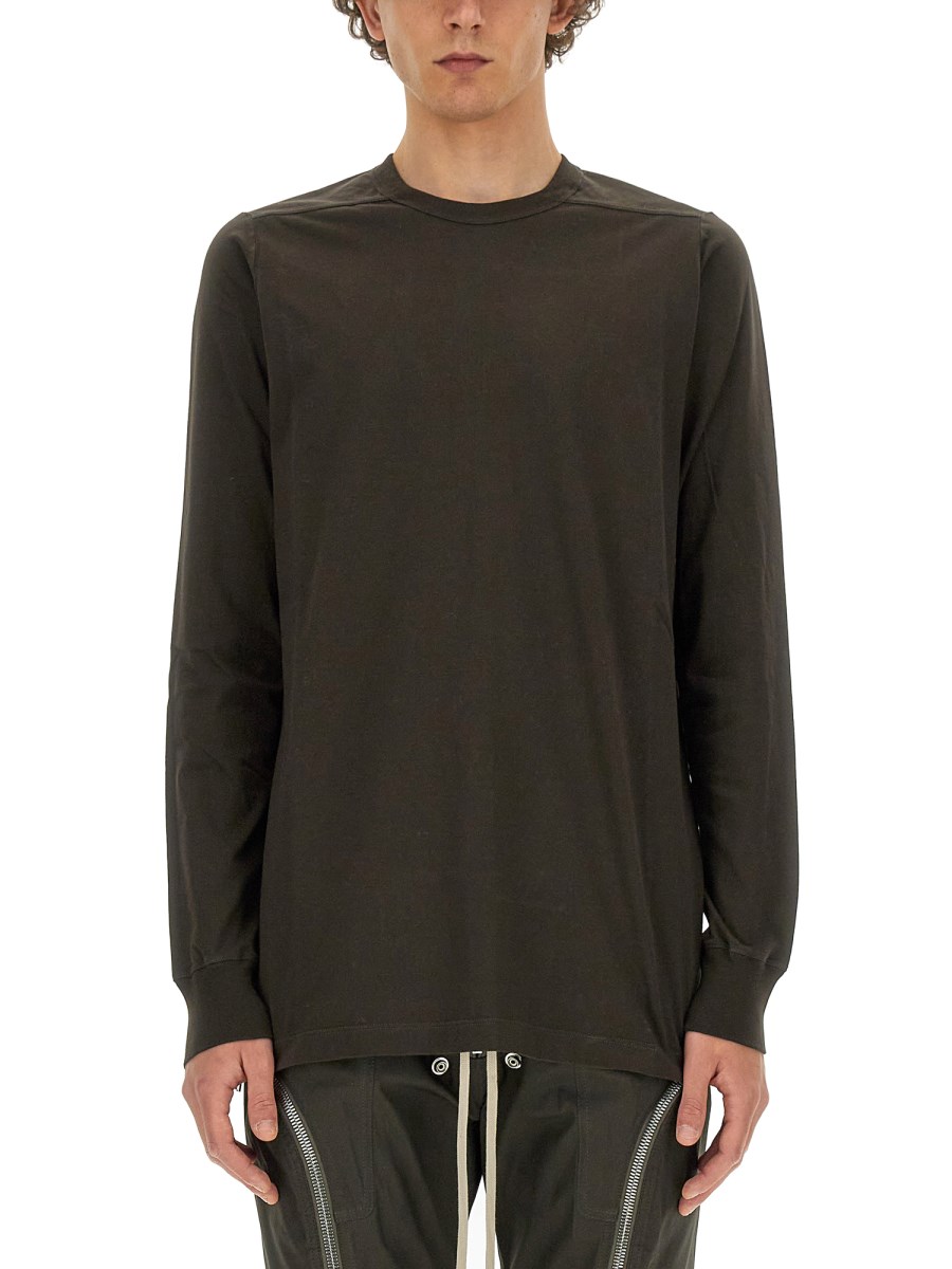 RICK OWENS T-SHIRT IN COTONE