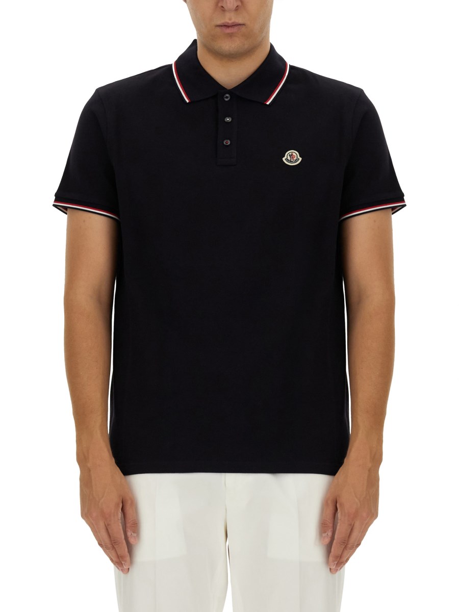 MONCLER POLO CON LOGO