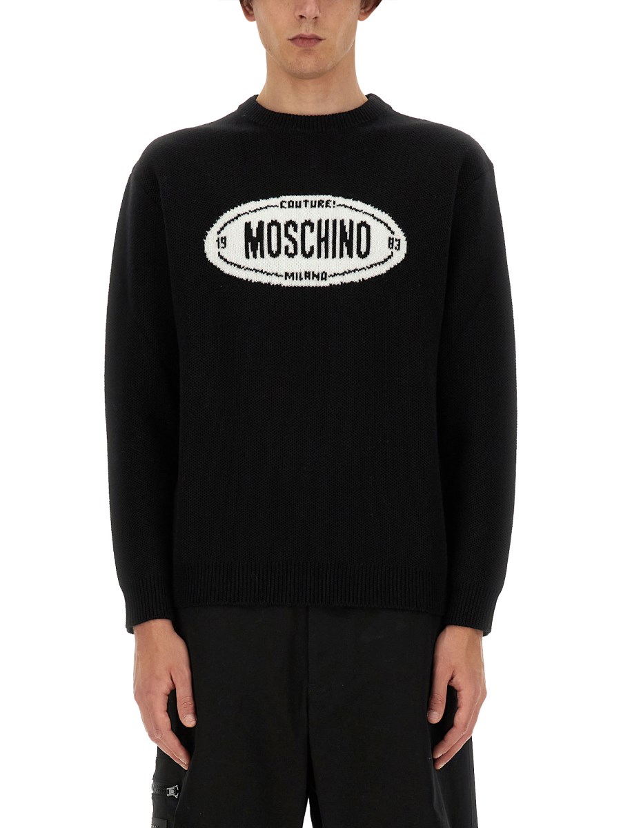 MOSCHINO MAGLIA CON LOGO