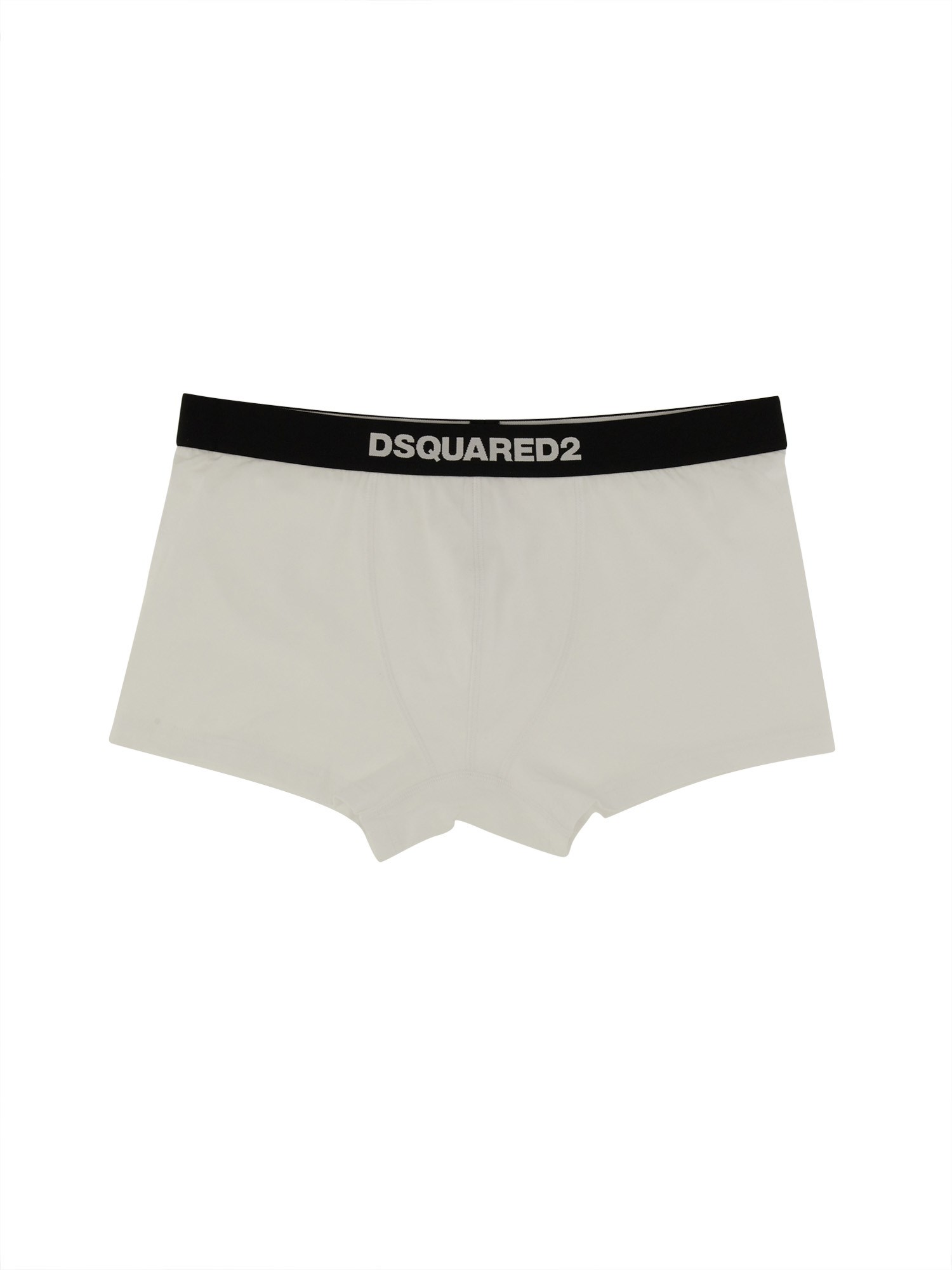 Dsquared2 Dsquared Men Boxers With Logo In White