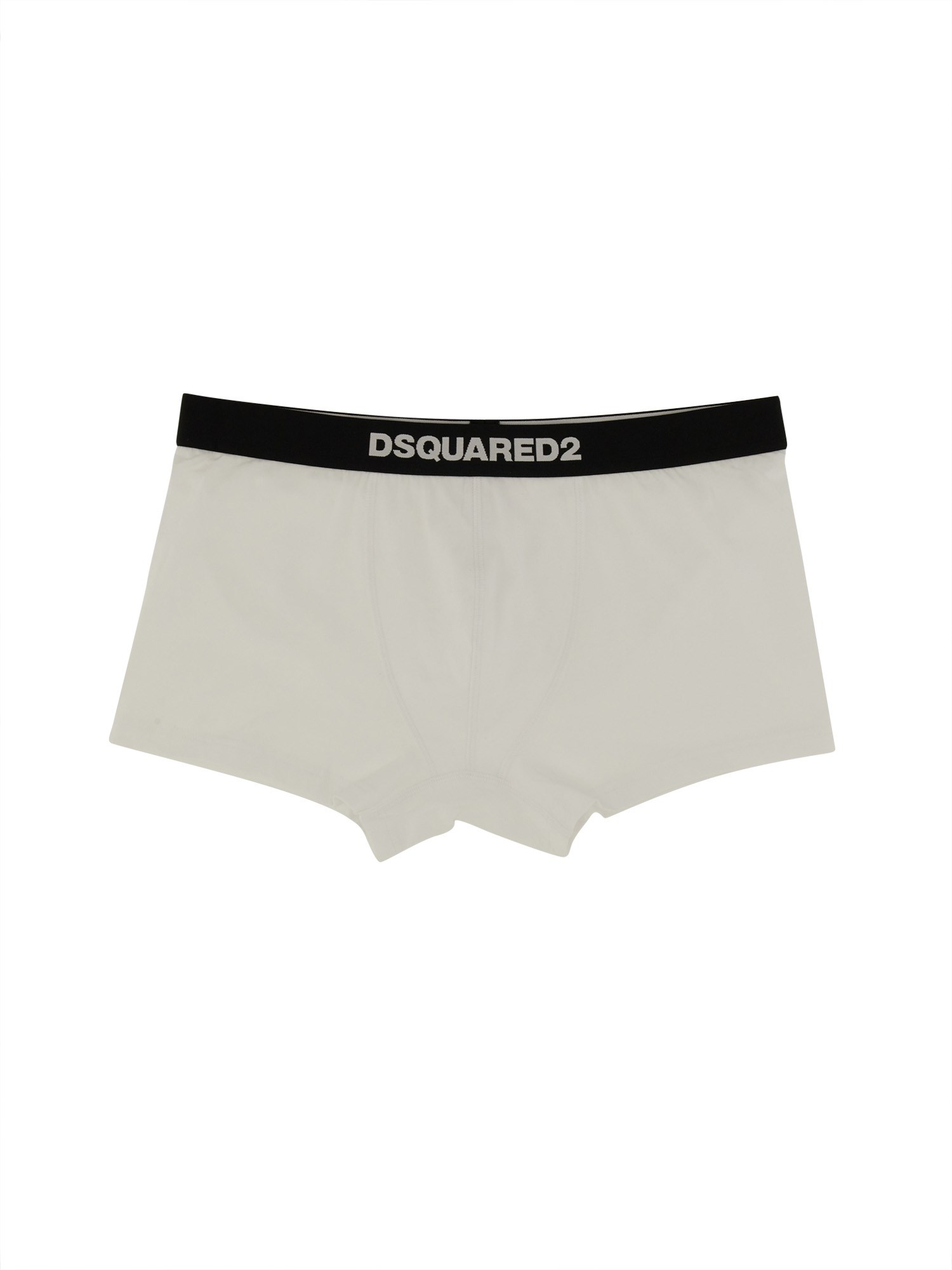 Shop Dsquared2 Boxers With Logo In White