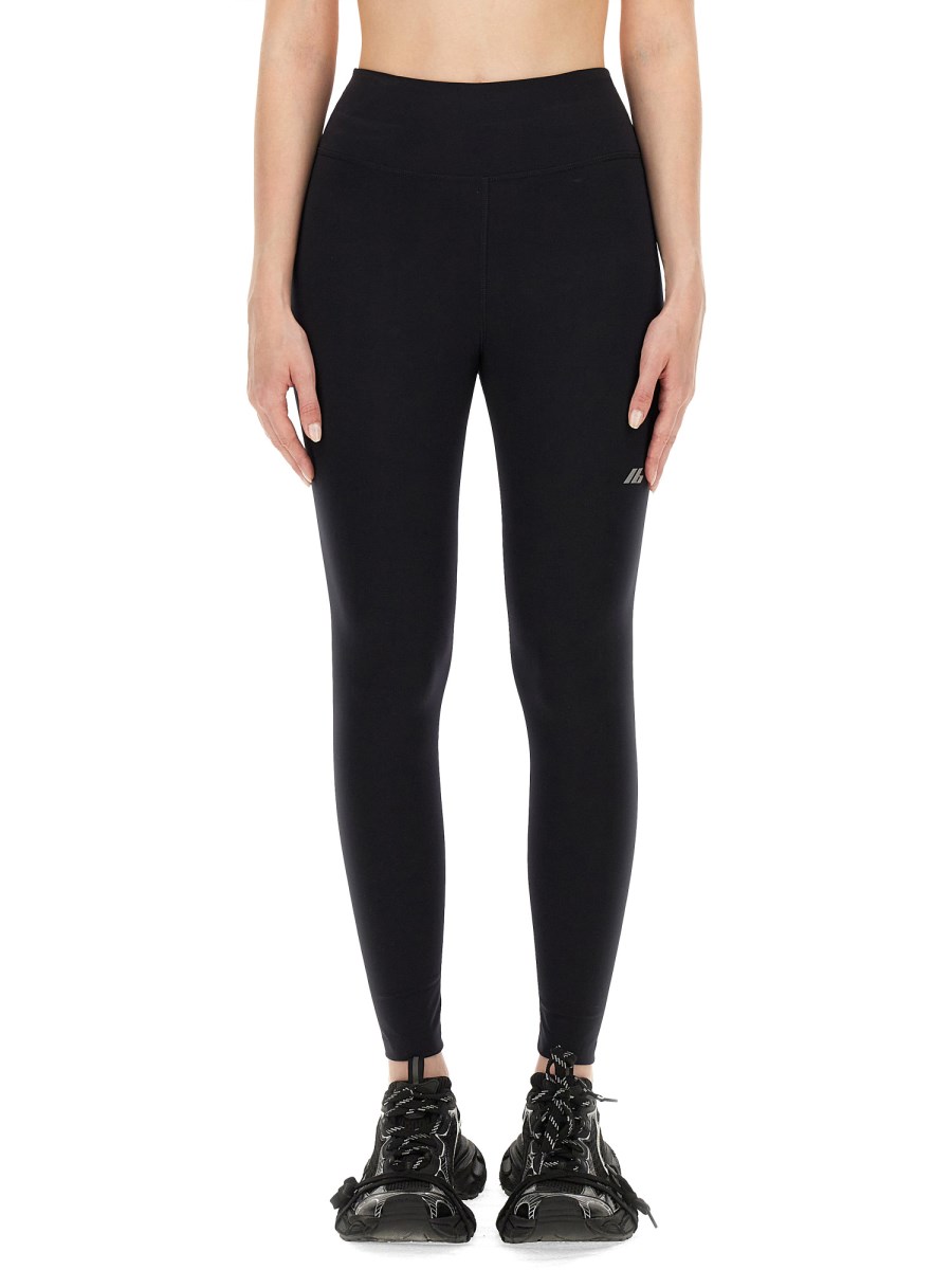 BALENCIAGA LEGGINGS CON LOGO IN TESSUTO TECNICO